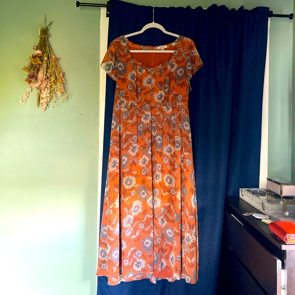 Madewell floral dress